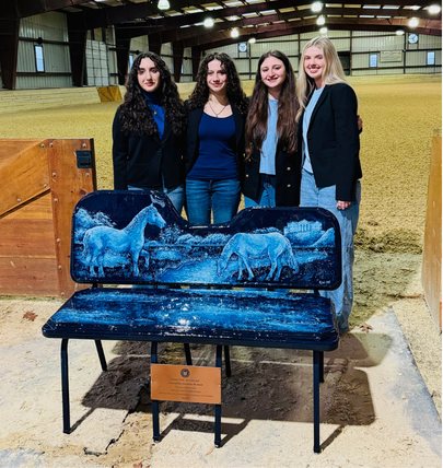 Orblynx students with the BioBench they designed and built
